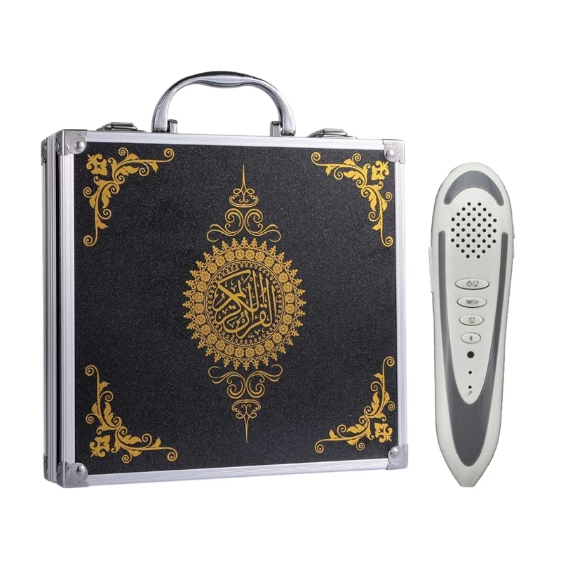 Quran Reading Pen Reader Lslamic Holy Qur'An Reading Player Muslim Koran Book Hard Copy of Player,with Charger and Books
Quran Reading Pen Reader Lslamic Holy Qur'An Reading Player Muslim Koran Book Hard Copy of Player,with Charger and Books