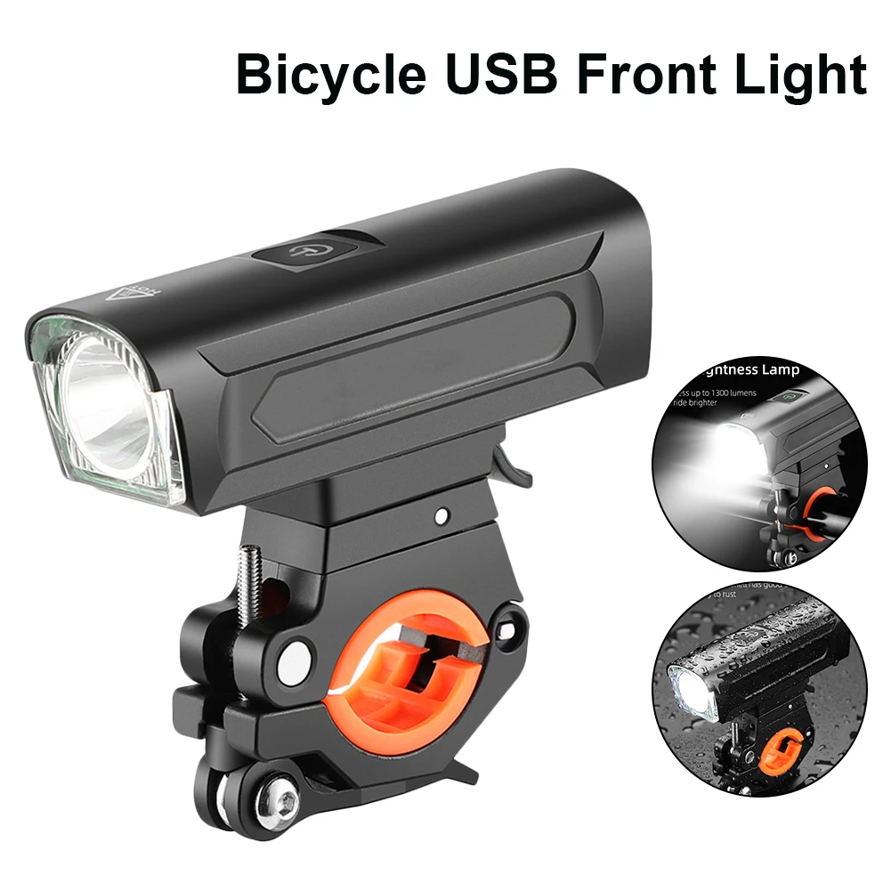 IPX6 Waterproof Bike Light Rechargeable Bicycle Front Light Adjustable Bracket Headlight Front Headlight Lamp Flashlight
IPX6 Waterproof Bike Light Rechargeable Bicycle Front Light Adjustable Bracket Headlight Front Headlight Lamp Flashlight