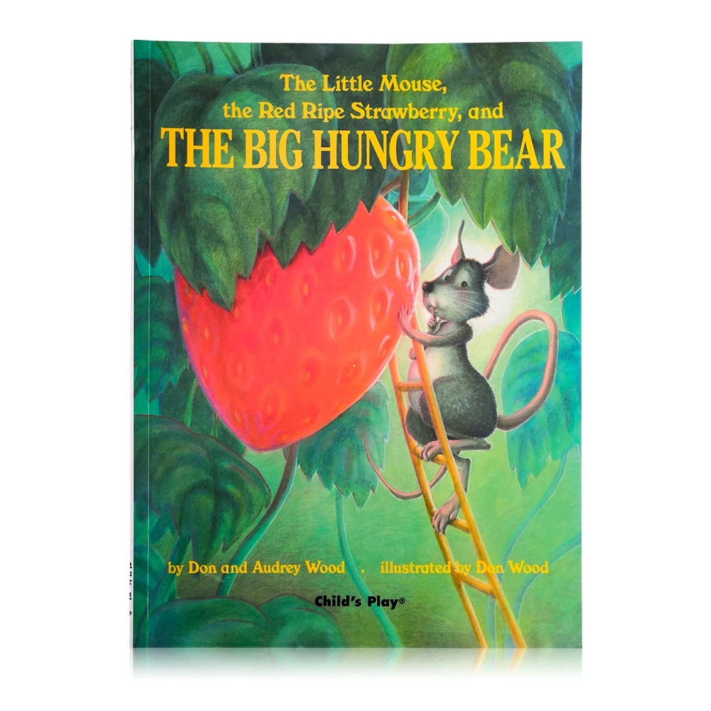 Children Baby story BookThe Little Mouse, The Red Ripe Strawberry, and The Big Hungry Bear English Educational Picture Books
Children Baby story BookThe Little Mouse, The Red Ripe Strawberry, and The Big Hungry Bear English Educational Picture Books