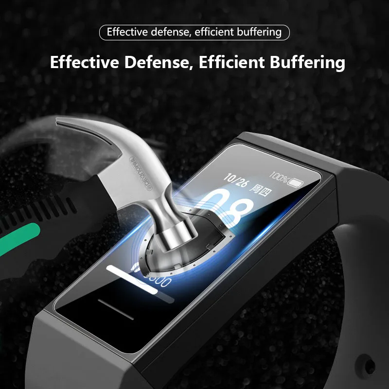 New 4pcs Tempered Glass Clear Protective Film For Redmi Band Wristband Bracelet Anti-fingerprint Screen Protector Accessories 
New 4pcs Tempered Glass Clear Protective Film For Redmi Band Wristband Bracelet Anti-fingerprint Screen Protector Accessories