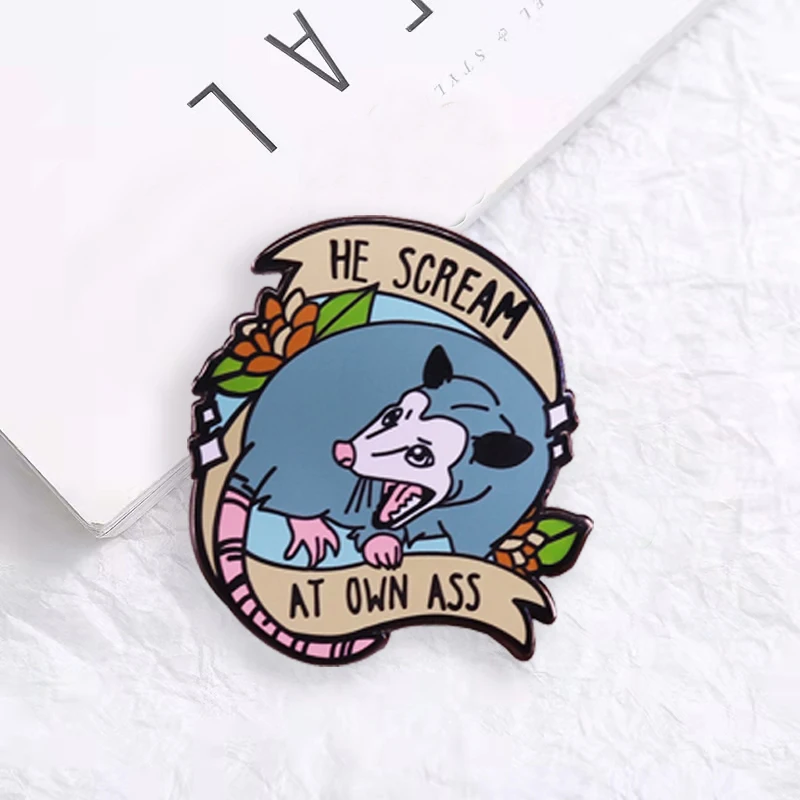 Screaming Gallant Mouse Brooch Cute Pastel Flower Badge Cute Enamel Pin Cartoon Animal Jewelry Clothes Backpack Accessories Gift
Screaming Gallant Mouse Brooch Cute Pastel Flower Badge Cute Enamel Pin Cartoon Animal Jewelry Clothes Backpack Accessories Gift