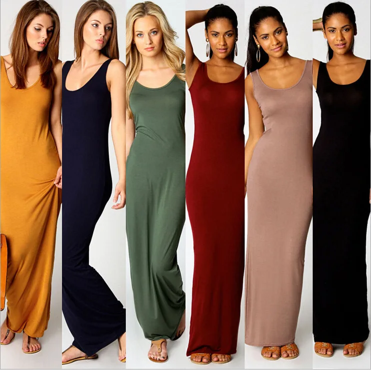 Women's Sexy Vest Dress Classic Fashion Dress Multi-code Multi-color Personality Plus Size Long T-shirt Clothing Dress Elegant
Women's Sexy Vest Dress Classic Fashion Dress Multi-code Multi-color Personality Plus Size Long T-shirt Clothing Dress Elegant