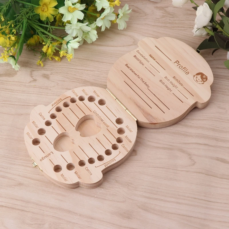 Drop Ship Tooth Box Organizer Kids Baby Save Milk Teeth Wood Storage Box For Boy Girl Gift W15
Drop Ship Tooth Box Organizer Kids Baby Save Milk Teeth Wood Storage Box For Boy Girl Gift W15
