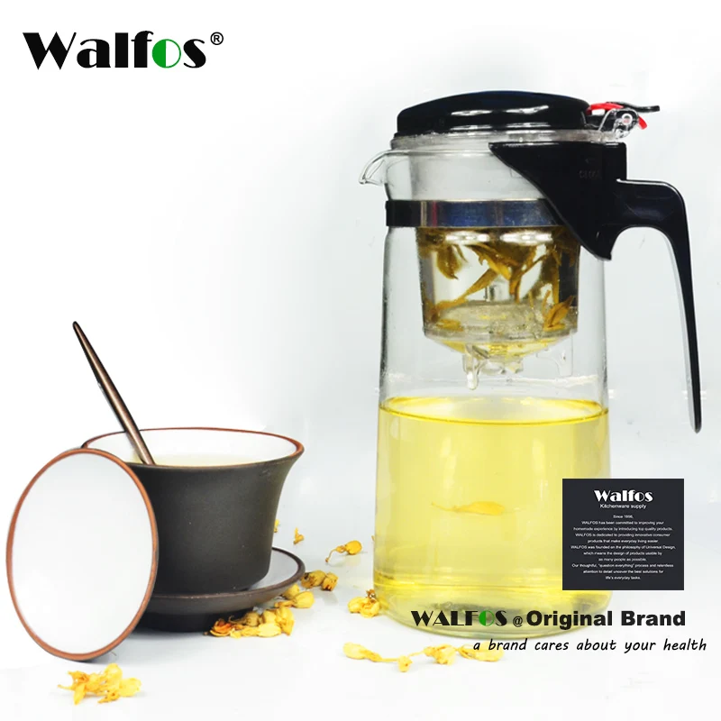 Walfos 300 / 500 / 750 / 900ml Heat-Sesistant Glass Teapot Flower Kettle Puer Herbal Pot Microwavable Stovetop Safe Tea Pot
Walfos 300 / 500 / 750 / 900ml Heat-Sesistant Glass Teapot Flower Kettle Puer Herbal Pot Microwavable Stovetop Safe Tea Pot