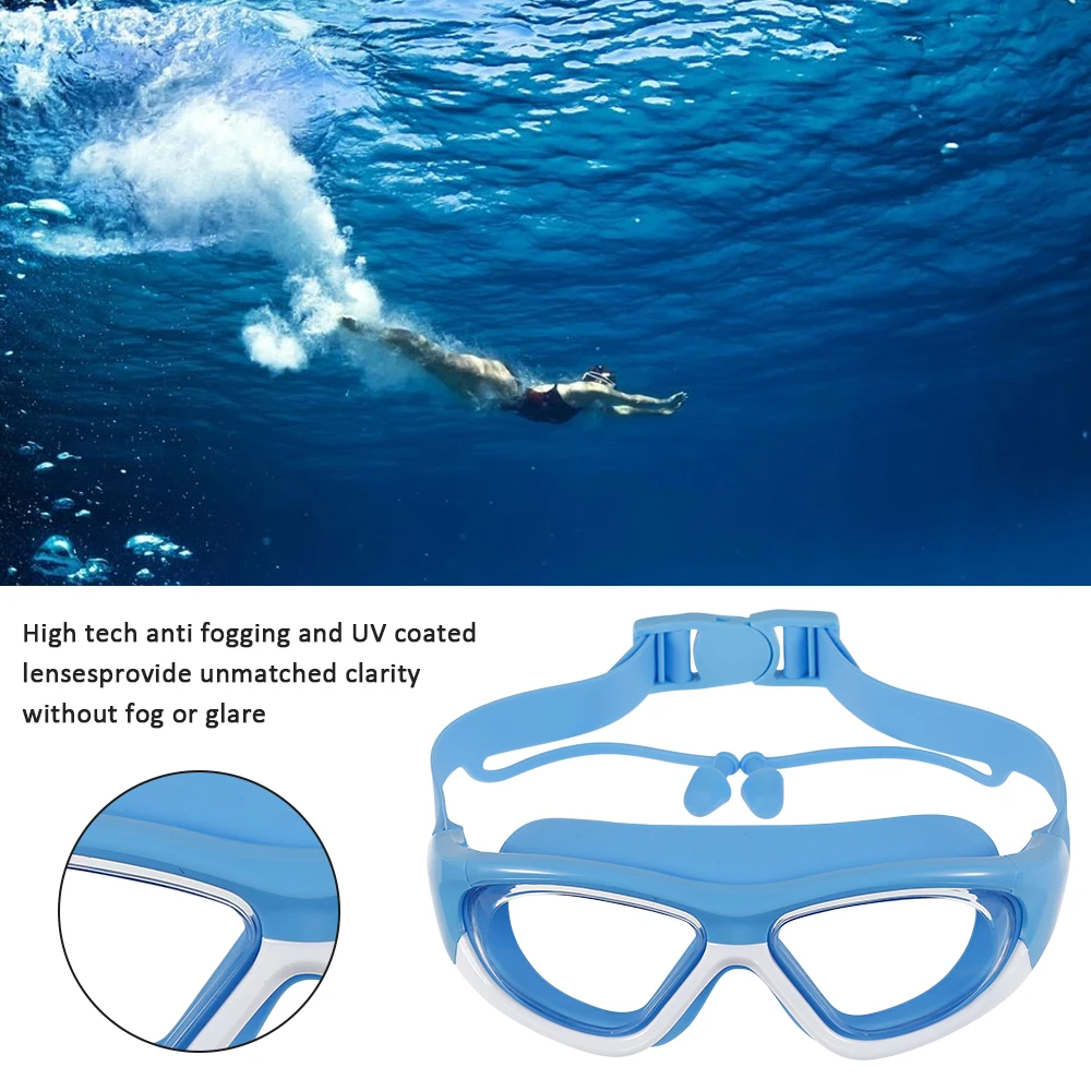 Swimming Goggles Anti-Fog Anti-Leakage UV Protector Soft Silicone Nose Bridge Prescription Swim Glasses For Kids
Swimming Goggles Anti-Fog Anti-Leakage UV Protector Soft Silicone Nose Bridge Prescription Swim Glasses For Kids