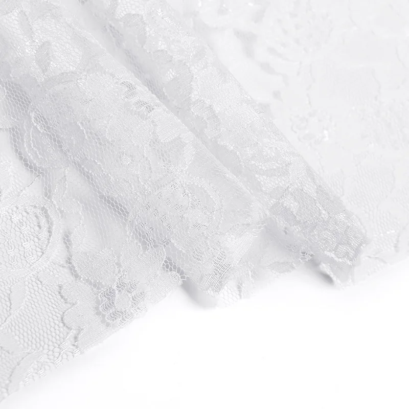 Fashion Loose Lace White Party Women Dress A-Line Round Neck Long Sleeves Maxi Dress Plus Size Long White Elegant Casual Dress 
Fashion Loose Lace White Party Women Dress A-Line Round Neck Long Sleeves Maxi Dress Plus Size Long White Elegant Casual Dress