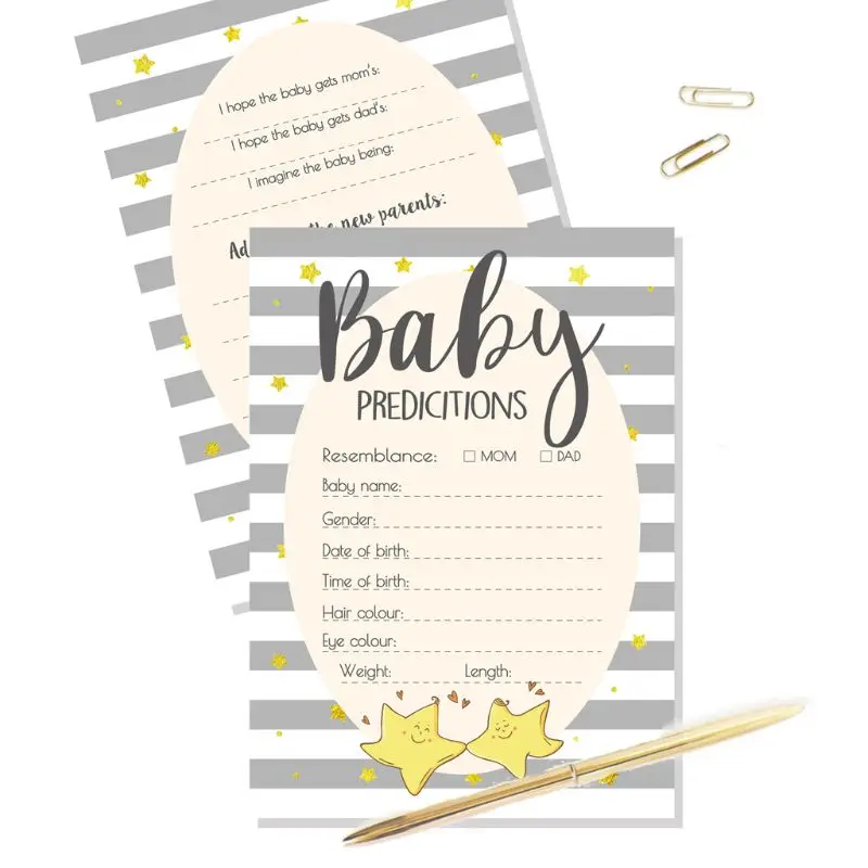 Advice and Prediction Cards for Baby Shower Game New Parent Message Advice Book G99C
Advice and Prediction Cards for Baby Shower Game New Parent Message Advice Book G99C