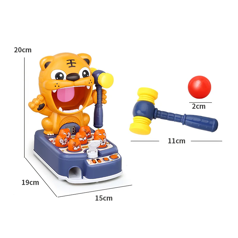Children Whack A Mole Game Education Multifunctional Hit Hammering Board Game Pounding Toy With Light Musical Interactive Toy 
Children Whack A Mole Game Education Multifunctional Hit Hammering Board Game Pounding Toy With Light Musical Interactive Toy