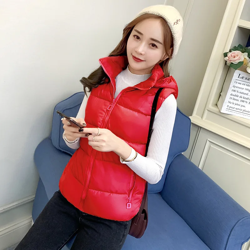 Women's Down Cotton Waistcoat Autumn and Winter Short All-match Cotton Vest Slim Waistcoat
Women's Down Cotton Waistcoat Autumn and Winter Short All-match Cotton Vest Slim Waistcoat