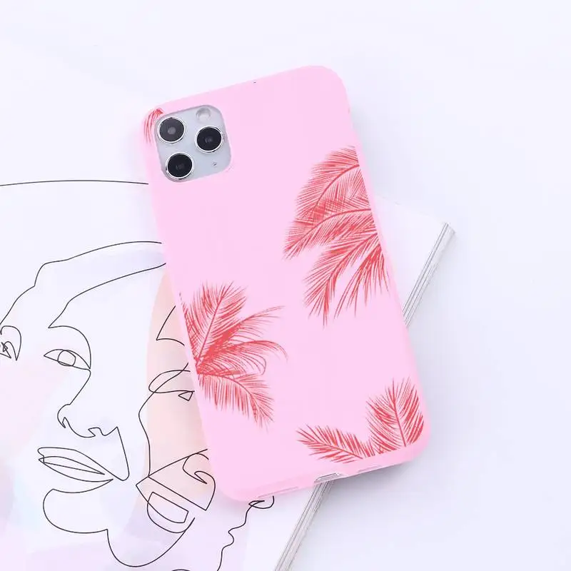 rose gold palm tree pattern Phone Case Candy Color for iPhone 6 7 8 11 12 s mini pro X XS XR MAX Plus
rose gold palm tree pattern Phone Case Candy Color for iPhone 6 7 8 11 12 s mini pro X XS XR MAX Plus