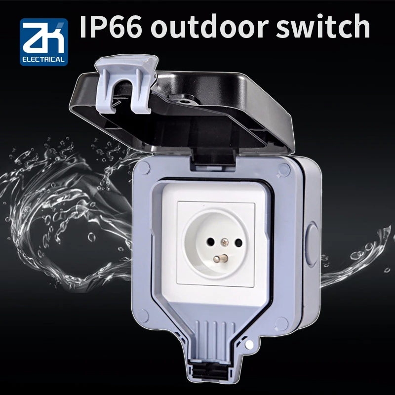 Ip66 Outdoors European German Standard German European Standard European Union Germany Waterproof Socket Wall Power Supply
Ip66 Outdoors European German Standard German European Standard European Union Germany Waterproof Socket Wall Power Supply