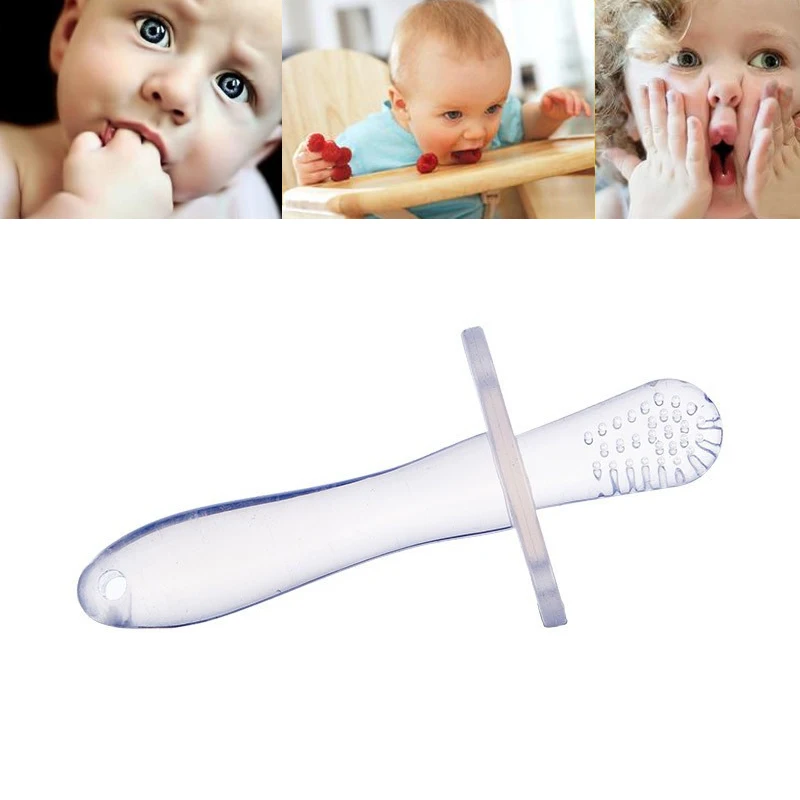 New Baby Silicone Training Toothbrush BPA Free Safe Toddle Teether Chew Toys Teething Ring Gift for Infant Baby Chewing
New Baby Silicone Training Toothbrush BPA Free Safe Toddle Teether Chew Toys Teething Ring Gift for Infant Baby Chewing