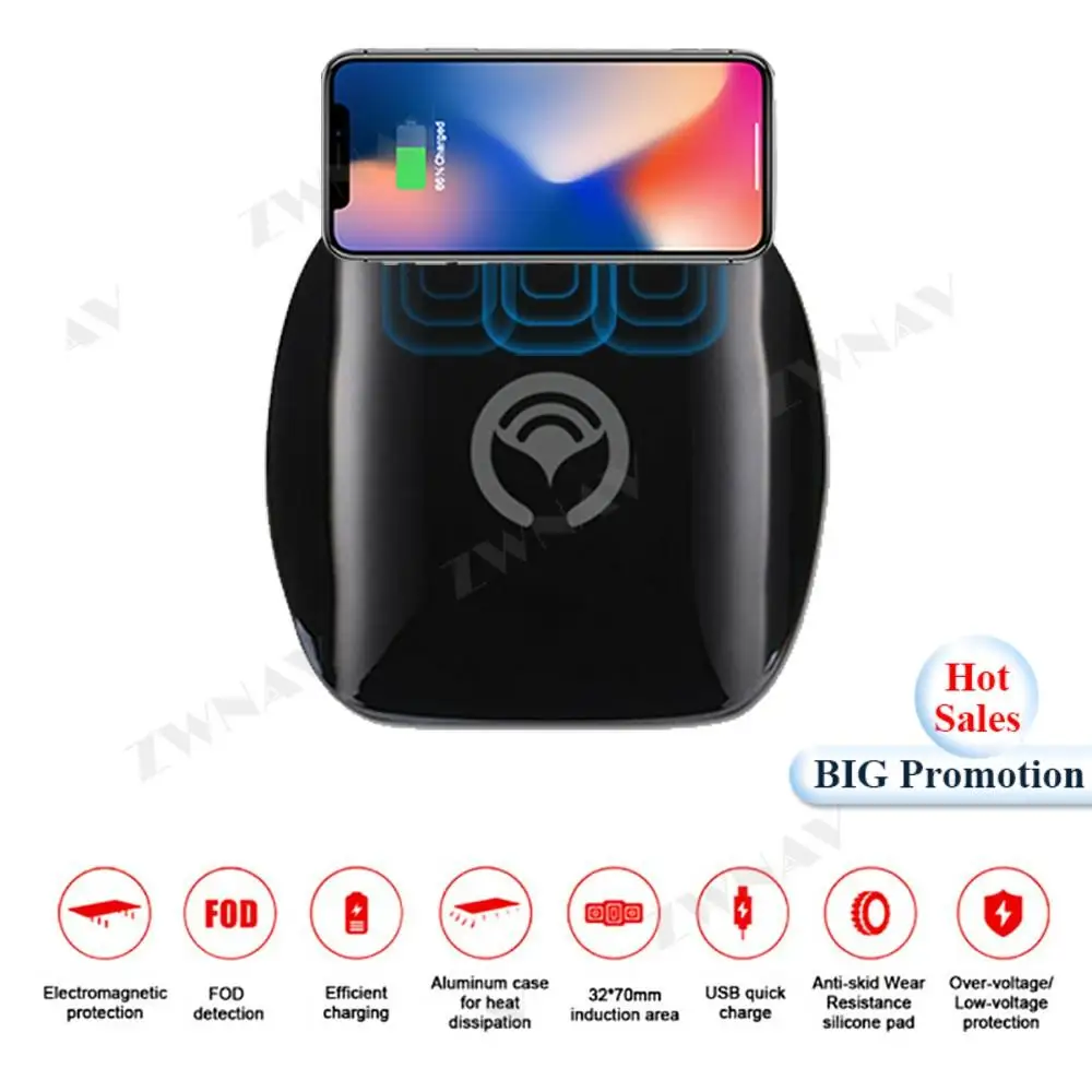 QI Car Wireless Charger Quick Charge For Toyota CH-R 2018-2020 for Iphone XR MAX for Huawei P30 P40 Infrared Sensor Phone Holder
QI Car Wireless Charger Quick Charge For Toyota CH-R 2018-2020 for Iphone XR MAX for Huawei P30 P40 Infrared Sensor Phone Holder