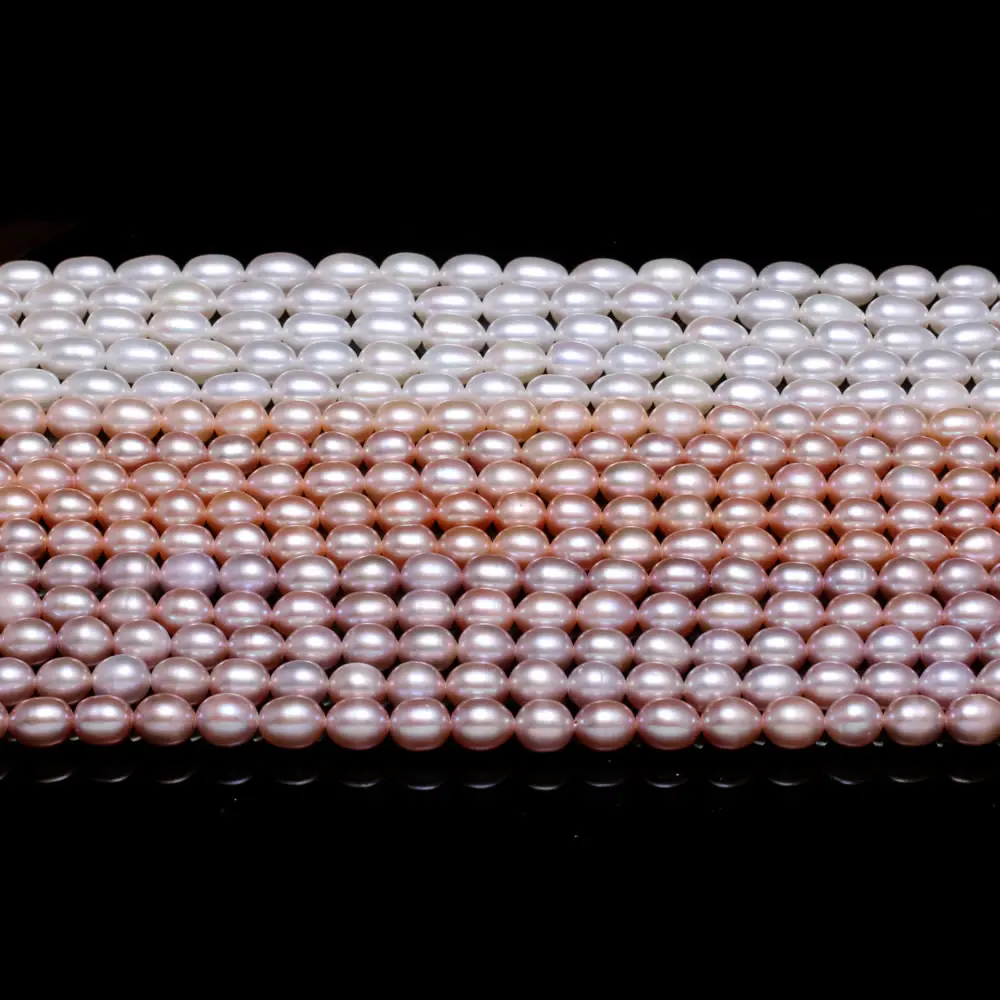 Natural Freshwater Pearl Beads High Quality Rice Shape Rank AAA Loose Beads for DIY Necklace Bracelet Jewelry Making 6-7mm
Natural Freshwater Pearl Beads High Quality Rice Shape Rank AAA Loose Beads for DIY Necklace Bracelet Jewelry Making 6-7mm