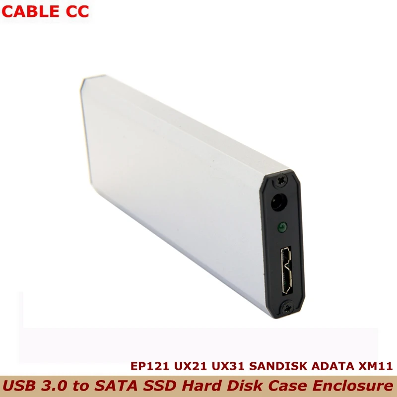 Высококачественный корпус для жесткого диска USB 3,0 к SATA SSD с интерфейсом Micro B для ASUS EP121 UX21 UX31 SANDISK ADATA XM11 SSD
Высококачественный корпус для жесткого диска USB 3,0 к SATA SSD с интерфейсом Micro B для ASUS EP121 UX21 UX31 SANDISK ADATA XM11 SSD