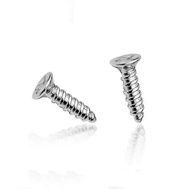 Creative 925 Sterling Silver Jewelry Fashion Compact Fine Small Personality Screw Shaped Female Earrings SE130
Creative 925 Sterling Silver Jewelry Fashion Compact Fine Small Personality Screw Shaped Female Earrings SE130