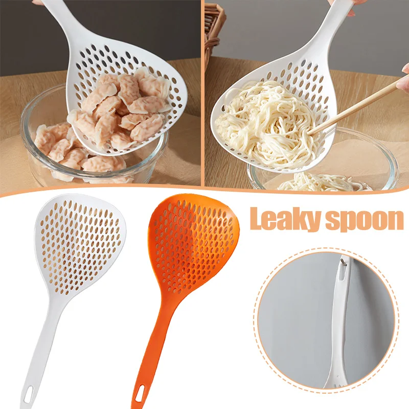 Multipurpose Colander Durable Skimmer Slotted Spoon Heat Resistant Strainer Dumpling spoon for Kitchen Cooking Baking
Multipurpose Colander Durable Skimmer Slotted Spoon Heat Resistant Strainer Dumpling spoon for Kitchen Cooking Baking