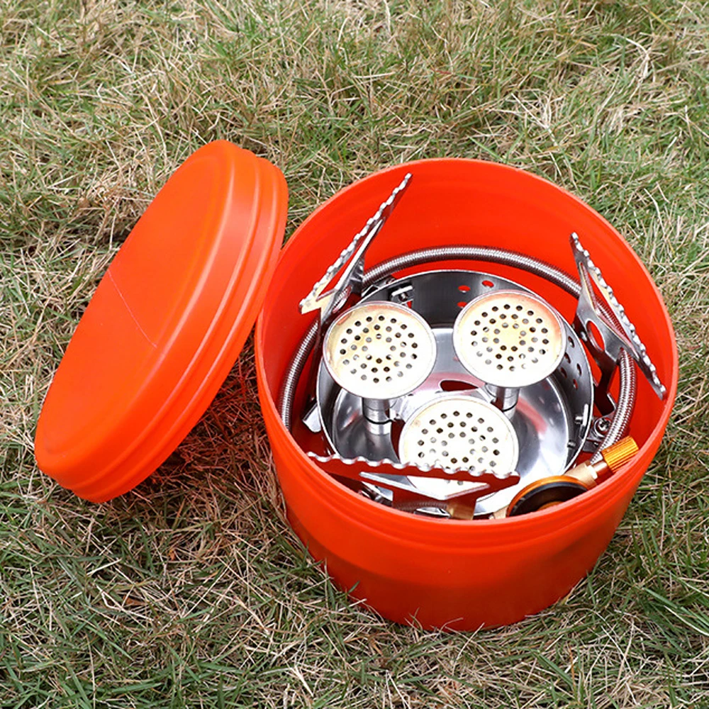 9000W High Power Camping Stove Portable Three Core Head Camp Stove with Steel Braided Hose Windproof Gas Stove Burner
9000W High Power Camping Stove Portable Three Core Head Camp Stove with Steel Braided Hose Windproof Gas Stove Burner