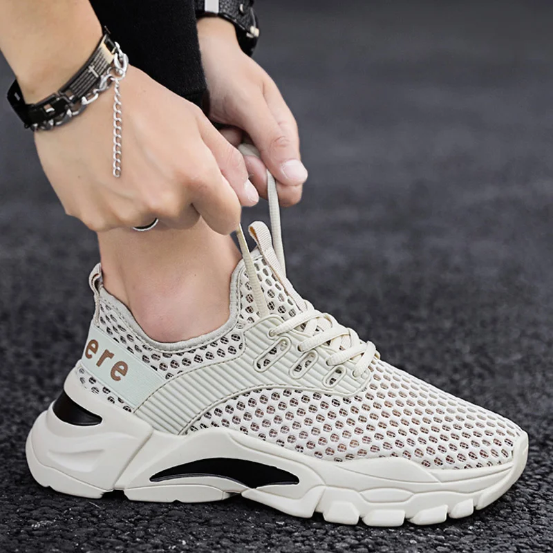Summer men's shoes breathable thin mesh shoes men's mesh sports leisure mesh hollow deodorant lightweight running shoes
Summer men's shoes breathable thin mesh shoes men's mesh sports leisure mesh hollow deodorant lightweight running shoes