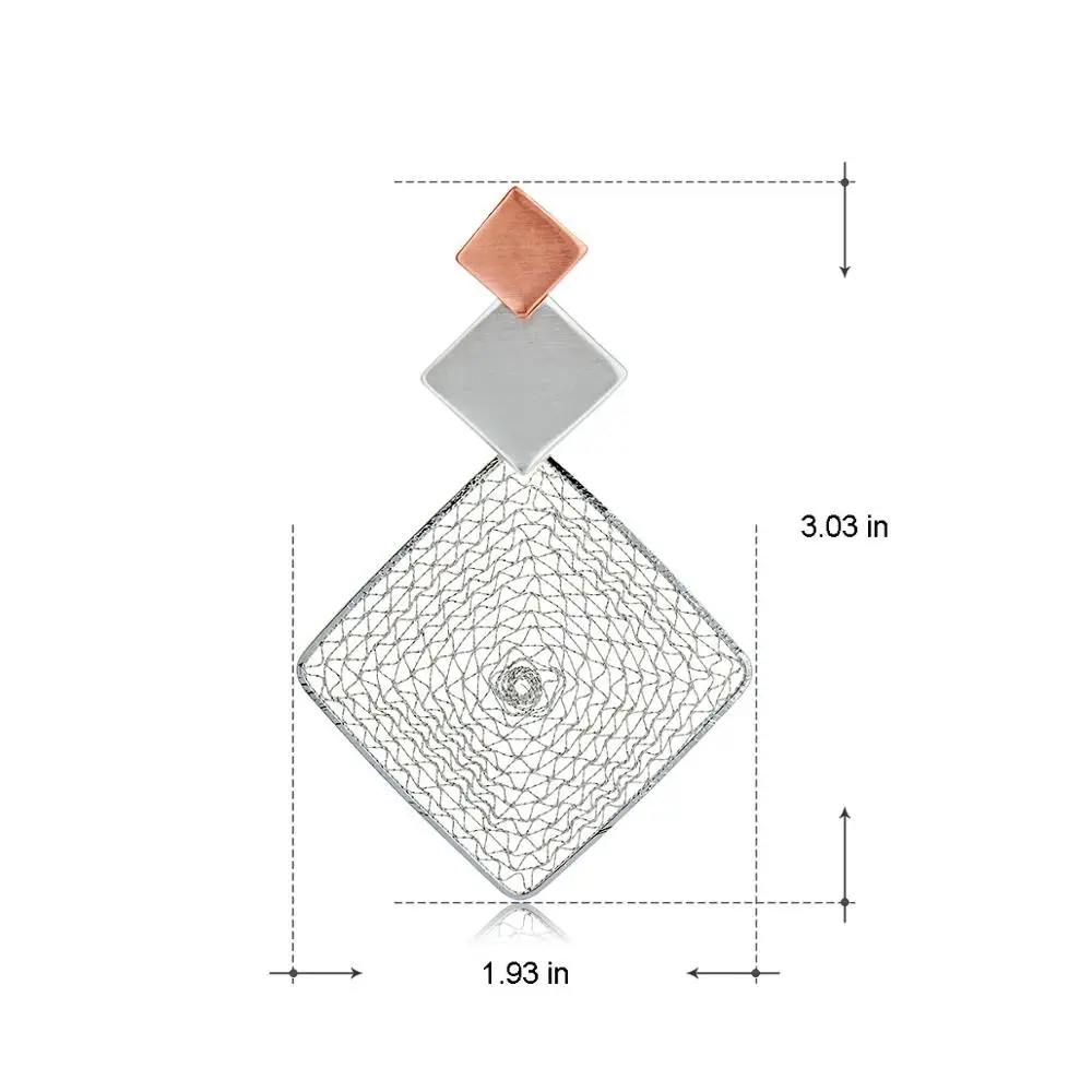 Viennois Dubai Style Multicolor Dangle Earrings For Women Metal Geometric Hollow Out Square Female Drop Earrings Party Jewelry
Viennois Dubai Style Multicolor Dangle Earrings For Women Metal Geometric Hollow Out Square Female Drop Earrings Party Jewelry