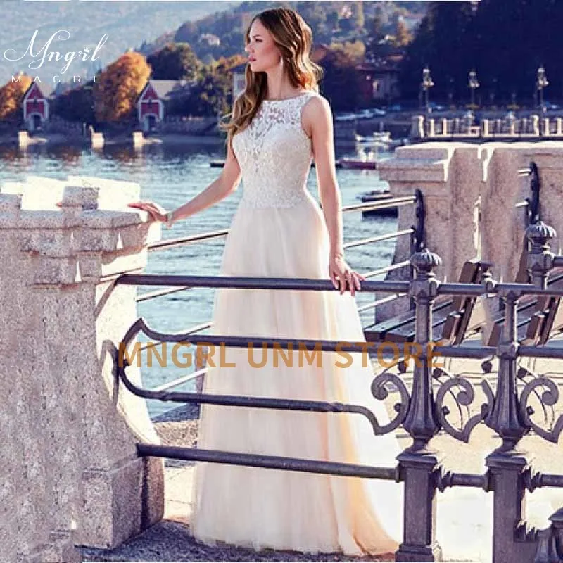 MNGRL Simple Retro Muslim Bride Sleeveless Bridal Dresses White Lace 3D Flower Wedding Gown Tail Plus Size Wedding Dress
MNGRL Simple Retro Muslim Bride Sleeveless Bridal Dresses White Lace 3D Flower Wedding Gown Tail Plus Size Wedding Dress