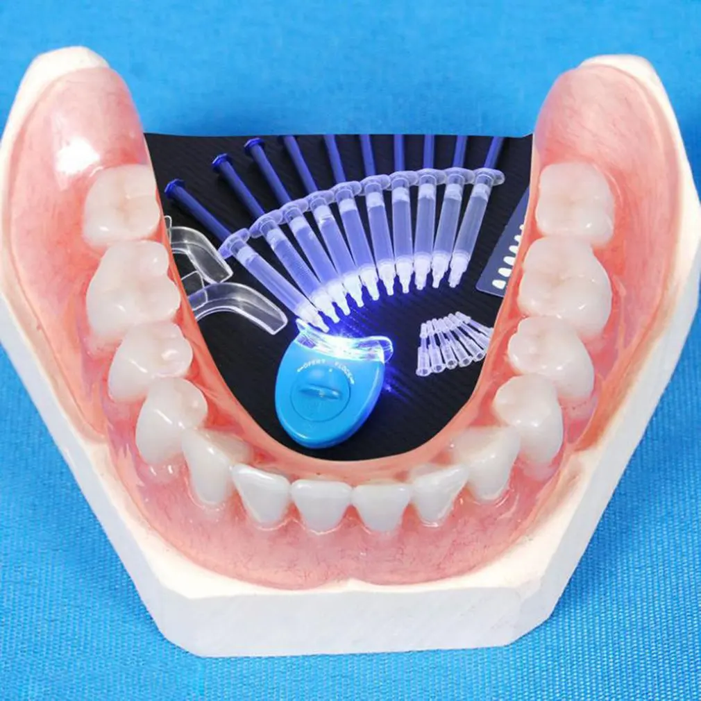 LAIKOU Dentist Teeth Whitening 44% Peroxide Dental Bleaching System Oral Gel Kit Tooth Whitener Dental Tools
LAIKOU Dentist Teeth Whitening 44% Peroxide Dental Bleaching System Oral Gel Kit Tooth Whitener Dental Tools