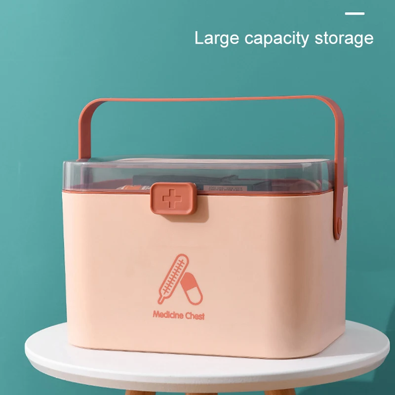 Home Care Medicine Box Portable Large First Aid Box Household Plastic Multi-Layer Medicine Storage Box SCVD889
Home Care Medicine Box Portable Large First Aid Box Household Plastic Multi-Layer Medicine Storage Box SCVD889