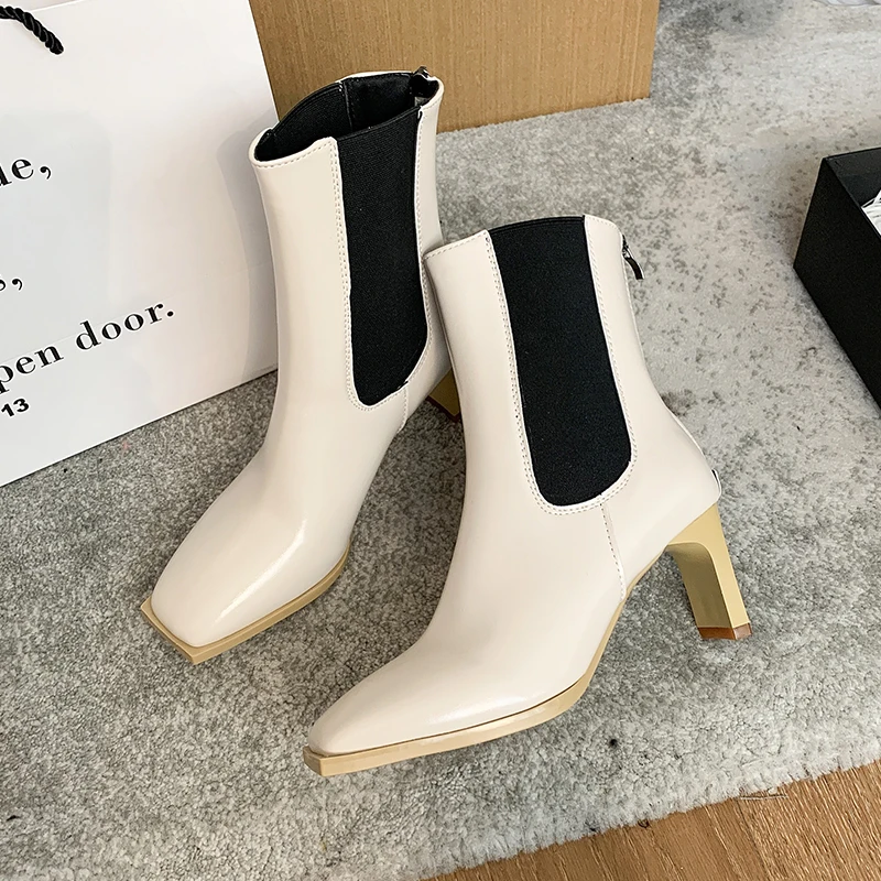 2021 New Autumn Women's and Nude Boots Fashion Square Head Simple Dating Women's Shoes Comfortable Casual Boots Zipper Boots
2021 New Autumn Women's and Nude Boots Fashion Square Head Simple Dating Women's Shoes Comfortable Casual Boots Zipper Boots
