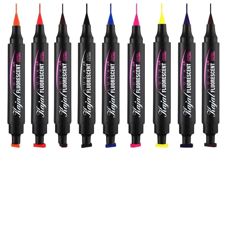 2021 Hot Colorful Long-lasting Liquid Eyeliner Pen Waterproof Fast Dry Black Pencil Smooth Double-ended Eyeliner Makeup Tools
2021 Hot Colorful Long-lasting Liquid Eyeliner Pen Waterproof Fast Dry Black Pencil Smooth Double-ended Eyeliner Makeup Tools