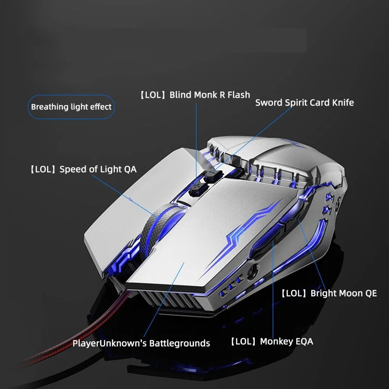 The Mouse over It So That Its Real Wired Mute Mechanical Gaming Electronic Sports Internet Dedicated Silent Desktop Com
The Mouse over It So That Its Real Wired Mute Mechanical Gaming Electronic Sports Internet Dedicated Silent Desktop Com