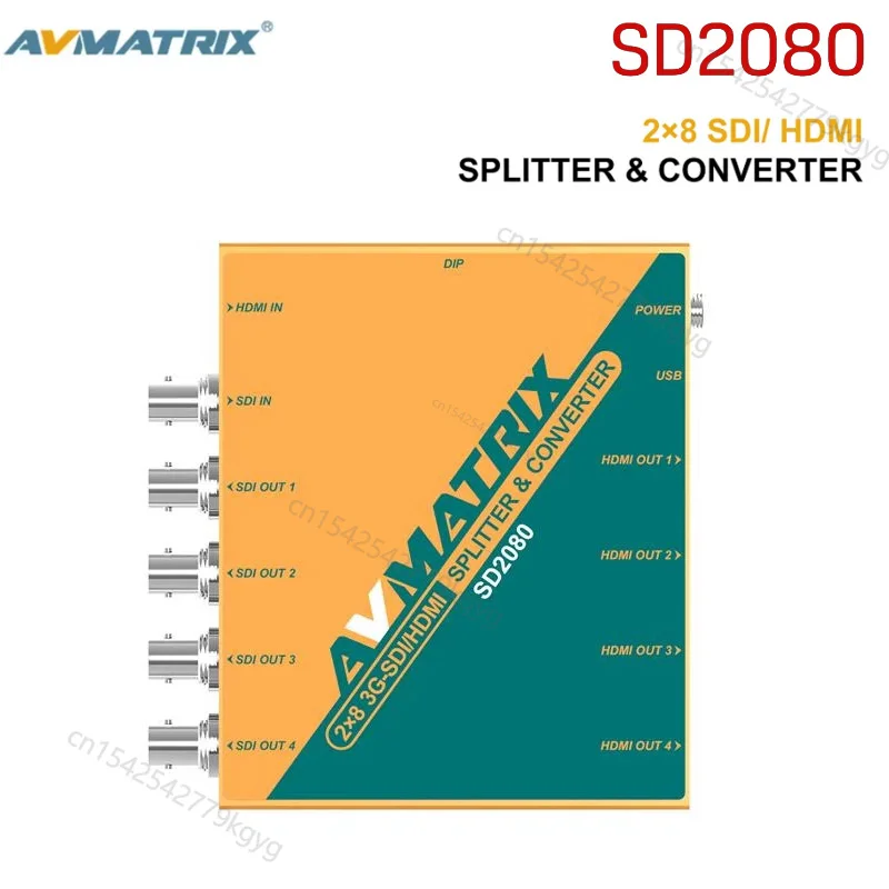 AVMATRIX SD2080 28 HDMI SDI преобразование 2x8 SDI HDMI сплиттер конвертер распределитель для аудио видео послепроизводственных приложений
AVMATRIX SD2080 28 HDMI SDI преобразование 2x8 SDI HDMI сплиттер конвертер распределитель для аудио видео послепроизводственных приложений