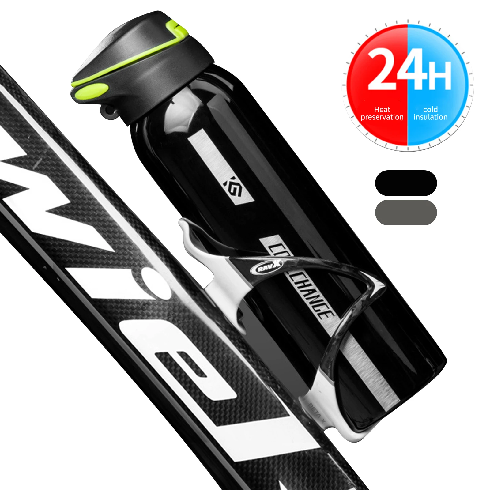 loozykit 500ml Aluminum Alloy Mountain Bike Bicycle Water Bottle Kettle Cycling Thermos Warm Keeping Water Cup Sports Bottle
loozykit 500ml Aluminum Alloy Mountain Bike Bicycle Water Bottle Kettle Cycling Thermos Warm Keeping Water Cup Sports Bottle