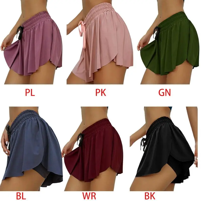 Women Summer 2 In 1 Marathon Gym Shorts with Liner Pleated Flowy Split Drawstring Waist Casual Loose Sport Running Shorts S-5XL
Women Summer 2 In 1 Marathon Gym Shorts with Liner Pleated Flowy Split Drawstring Waist Casual Loose Sport Running Shorts S-5XL