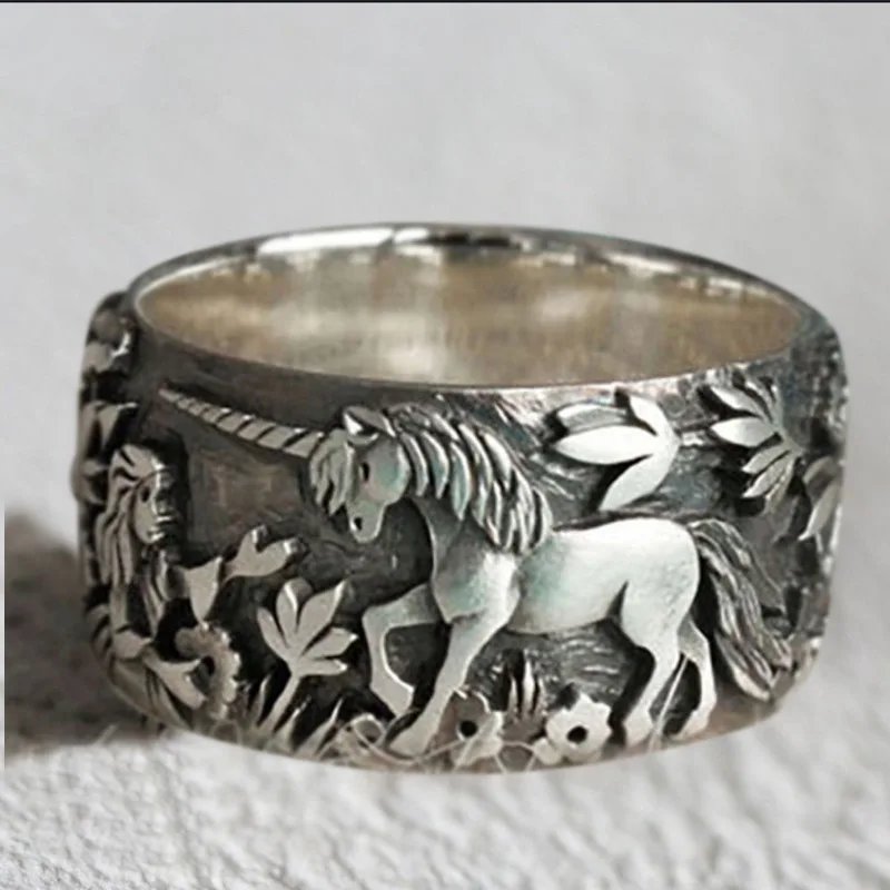 Fashion Jewelry European and American New Unicorns and Little Princesses, Little Girls, Men and Women, Old Black Love US5-10
Fashion Jewelry European and American New Unicorns and Little Princesses, Little Girls, Men and Women, Old Black Love US5-10