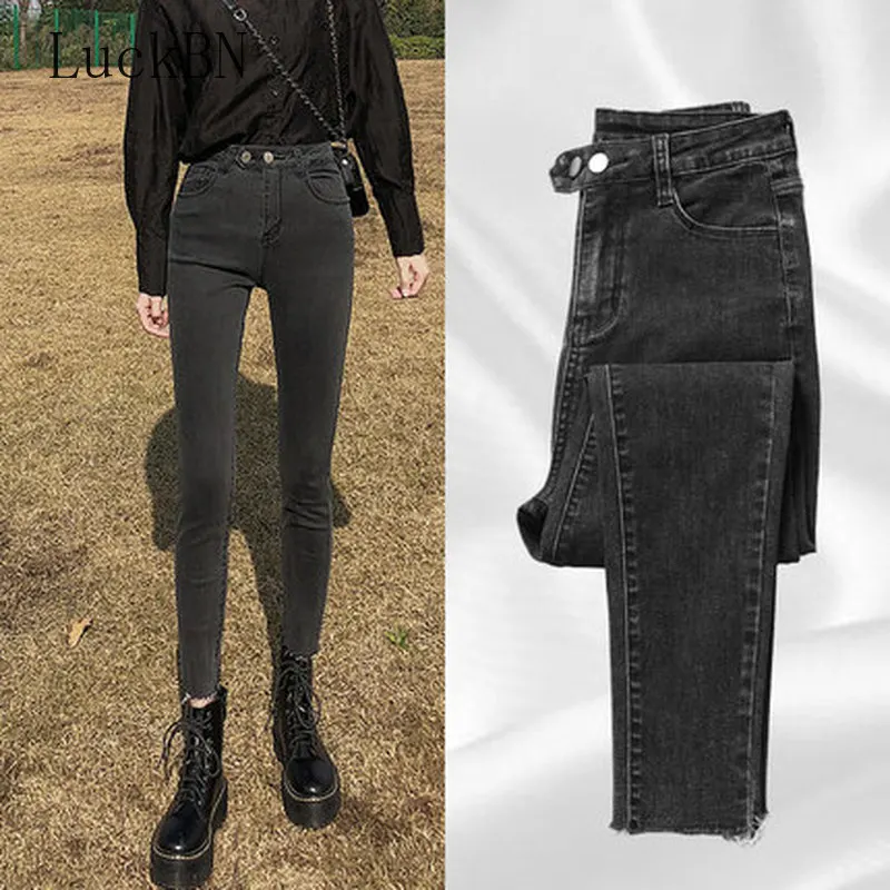Plus Size Jeans Female Denim Pants Black Womens Jeans Woman Clothing Stretch Bottoms Feminino Skinny Pants for Women Trousers
Plus Size Jeans Female Denim Pants Black Womens Jeans Woman Clothing Stretch Bottoms Feminino Skinny Pants for Women Trousers