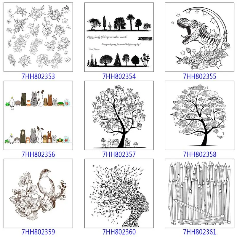 Flowers Background DIY Silicone Clear Stamp Seal Scrapbook Embossing Album Decor 95AA 
Flowers Background DIY Silicone Clear Stamp Seal Scrapbook Embossing Album Decor 95AA