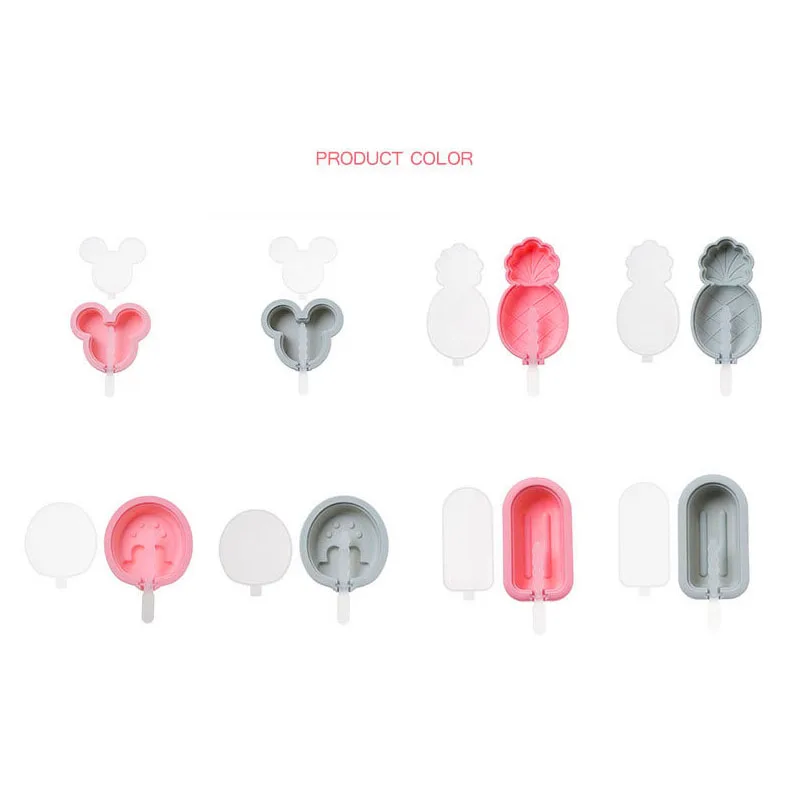 Silicone Ice Cream Mold Reusable Ice Cubes Tray Freeze Popsicle Mold Christmas Decor DIY Ice Cream Maker Tool With Wood Stick
Silicone Ice Cream Mold Reusable Ice Cubes Tray Freeze Popsicle Mold Christmas Decor DIY Ice Cream Maker Tool With Wood Stick