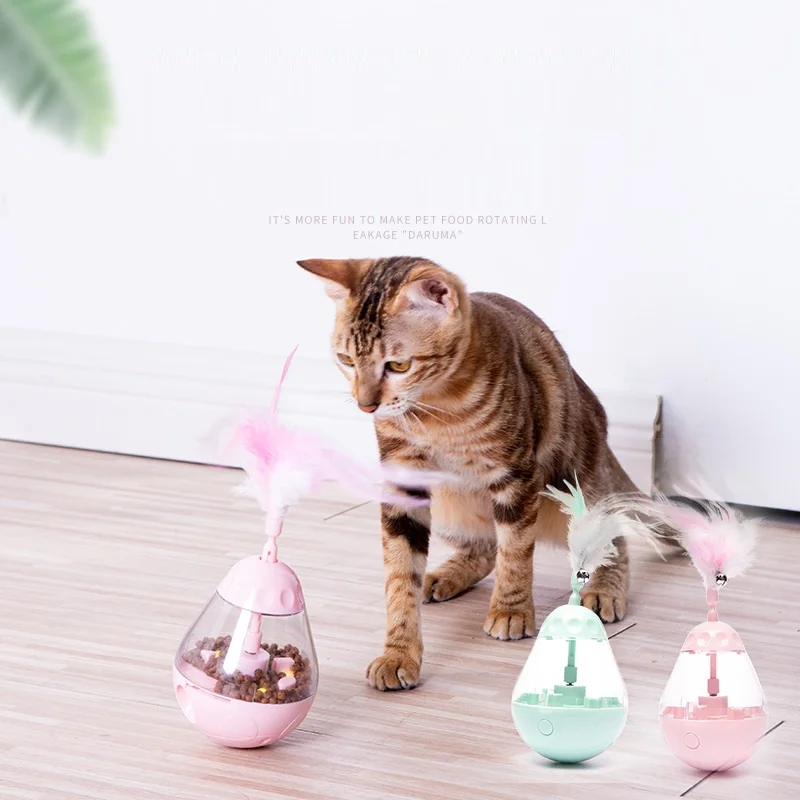 Interactive cat feather toy shaking leaking food container pet dog electric tumbler feeding automatic ball rotating pet supplies
Interactive cat feather toy shaking leaking food container pet dog electric tumbler feeding automatic ball rotating pet supplies