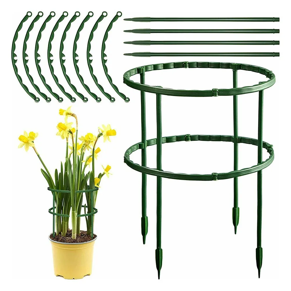 8 PCS Stakes Plant Support Stand Frame Garden Climbing Trellis Flowers Stand Cage Garden Supplies Accessories
8 PCS Stakes Plant Support Stand Frame Garden Climbing Trellis Flowers Stand Cage Garden Supplies Accessories