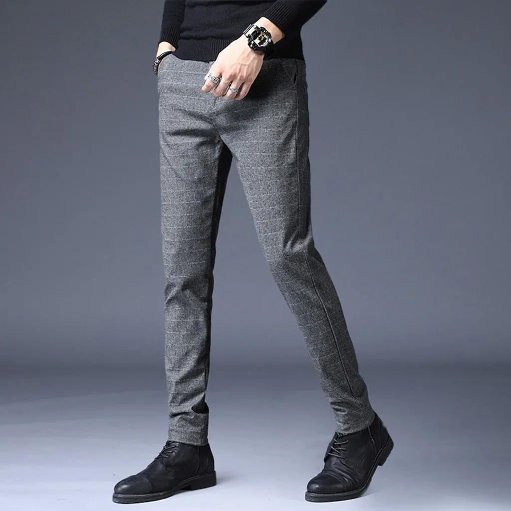 Fashion Men's New Fashion Casual Slim Fit Solid Straight Slim Trousers Drawstring Long Pants m830
Fashion Men's New Fashion Casual Slim Fit Solid Straight Slim Trousers Drawstring Long Pants m830