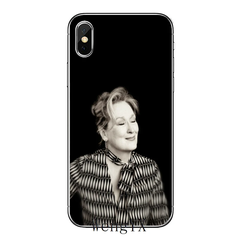 Meryl Streep Art Silicone Phone Case For Xiaomi Redmi 9T 9C 9A 7 7A K20 6 6A S2 Note 9S 9 8 8T 5A Pro | Мобильные телефоны и