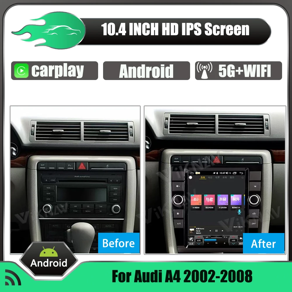 Android GPS навигатор для 10,4 дюймового Audi A4 2002-2008 автомобильное радио стерео carplay автомобильное радио сенсорный экран мультимедийный плеер головное устройство
Android GPS навигатор для 10,4 дюймового Audi A4 2002-2008 автомобильное радио стерео carplay автомобильное радио сенсорный экран мультимедийный плеер головное устройство