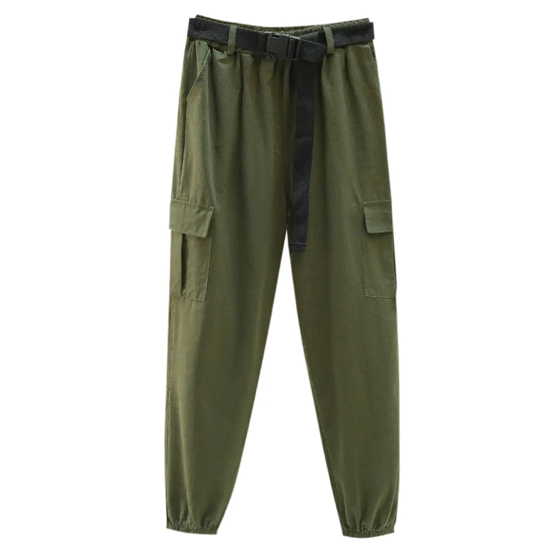 All-match Pants Korean Style 2020 Autumn Women's Elastic Waist Pocket Casual Pants Trousers A4010
All-match Pants Korean Style 2020 Autumn Women's Elastic Waist Pocket Casual Pants Trousers A4010