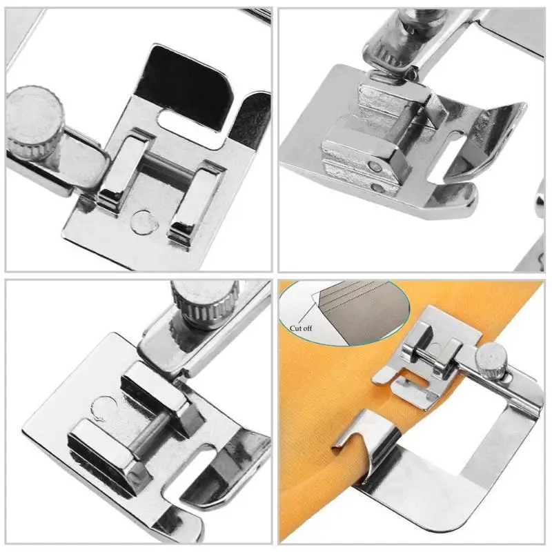 K-STAR Tool Parts Household Accessories Domestic Sewing Machine Foot Presser Rolled Hem Feet Selvage Crimping Presser 
K-STAR Tool Parts Household Accessories Domestic Sewing Machine Foot Presser Rolled Hem Feet Selvage Crimping Presser