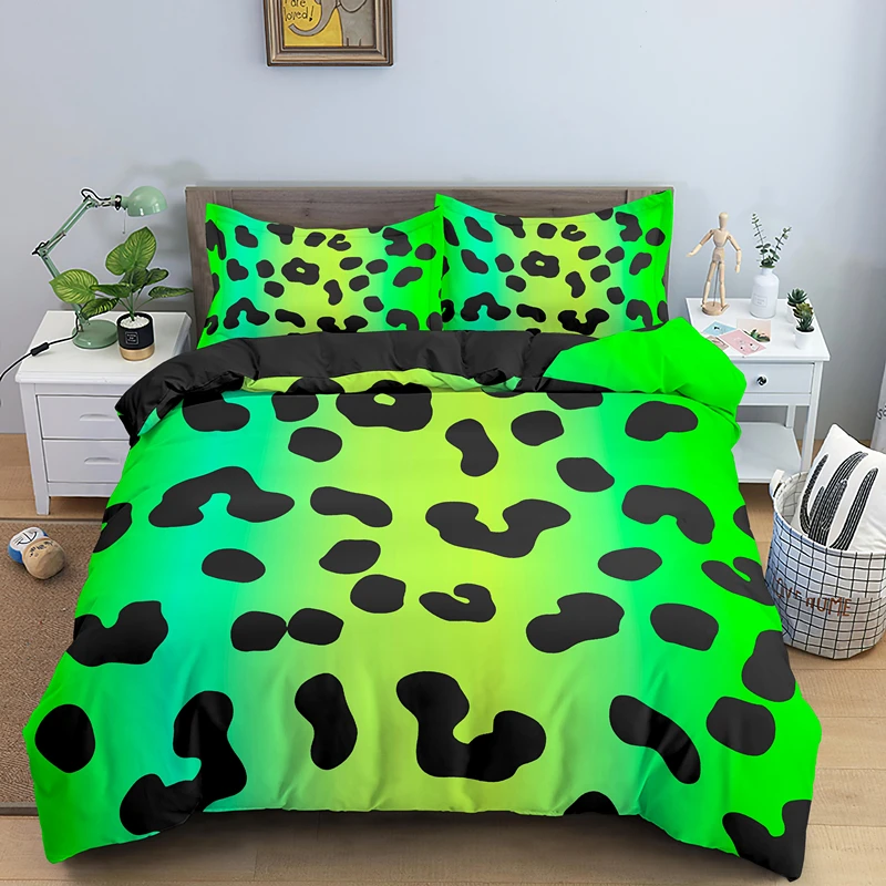Morden Geometric Psychedelic Leopard Bedding Set King Queen Duvet Cover Pillowcase 2/3pcs For Adult Bedclothes
Morden Geometric Psychedelic Leopard Bedding Set King Queen Duvet Cover Pillowcase 2/3pcs For Adult Bedclothes