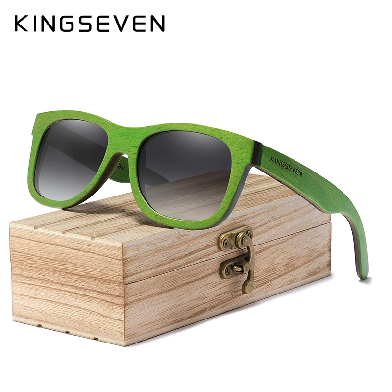 KINGSEVEN Handmade 2020 Natural Wooden Sunglasses Men Polarized Gradient Lens Women Traveling Vintage Sun Glasses Oculos De Sol
KINGSEVEN Handmade 2020 Natural Wooden Sunglasses Men Polarized Gradient Lens Women Traveling Vintage Sun Glasses Oculos De Sol