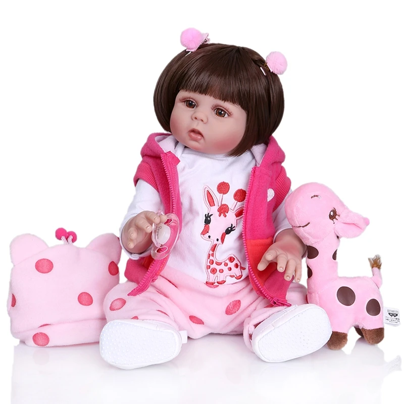48cm Realistic Doll Full Silicone Vinyl Newborn Babies Toy Girl Princess Clothes 97BC
48cm Realistic Doll Full Silicone Vinyl Newborn Babies Toy Girl Princess Clothes 97BC