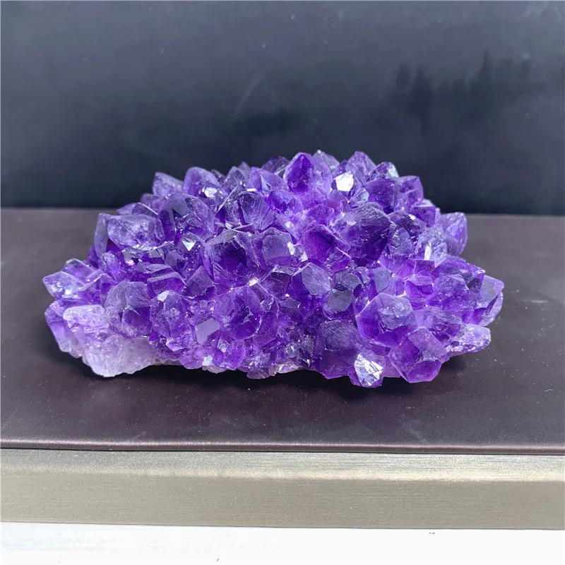 Aladdin Natural Amethyst Cluster Shinny Quartz Heiki Gemstone Healing Crystal Home Decoration Delicate Collection Jewelry Gift
Aladdin Natural Amethyst Cluster Shinny Quartz Heiki Gemstone Healing Crystal Home Decoration Delicate Collection Jewelry Gift
