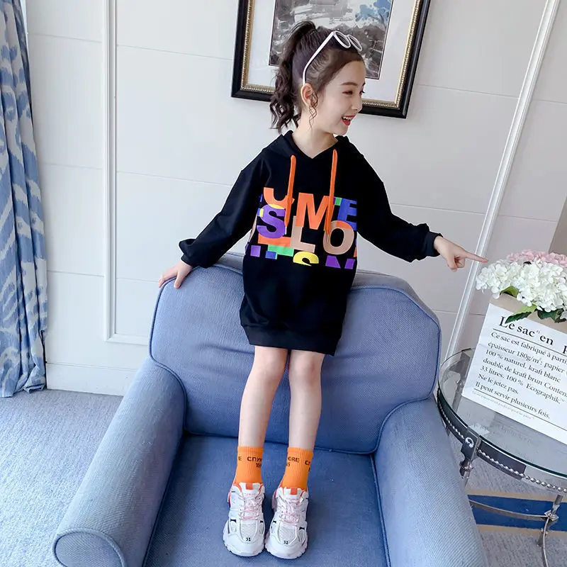 2022 autumn kids teenager Girls clothes long-sleeved letters sweater T-shirt mesh dress baby spring 5 6 7 8 9 10 11 12 year
2022 autumn kids teenager Girls clothes long-sleeved letters sweater T-shirt mesh dress baby spring 5 6 7 8 9 10 11 12 year