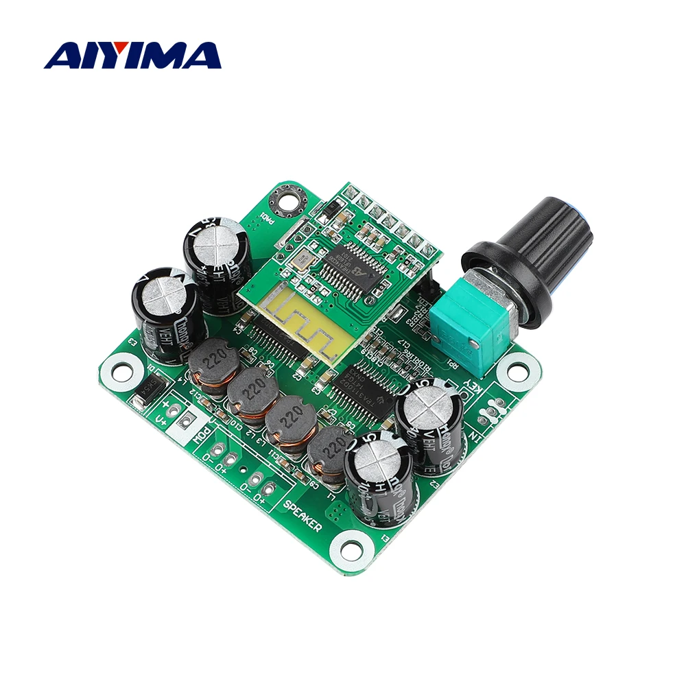 AIYIMA TPA3110 PBTL цифровой усилитель мощности аудио 30 Вт X2 Bluetooth-совместимый для